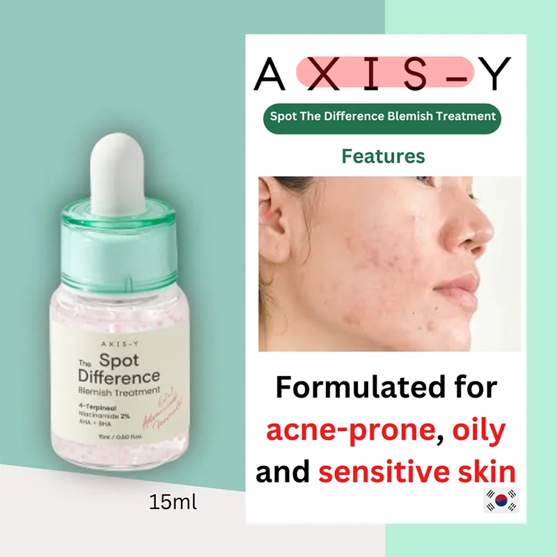 AXIS-Y SPOT THE DIFFERENCE BLEMISH TREATMENT 15ML