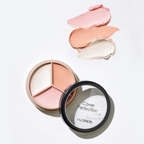 THE SAEM: COVER PERFECTION POT CONCEALER - 5.DARK UP BEIGE