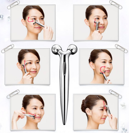 WellDerma - Face Lifting Dark Silver Roller