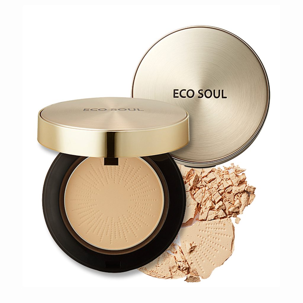 THE SAEM: ECO SOUL PERFECT COVER PACT - 23. NATURAL BEIGE