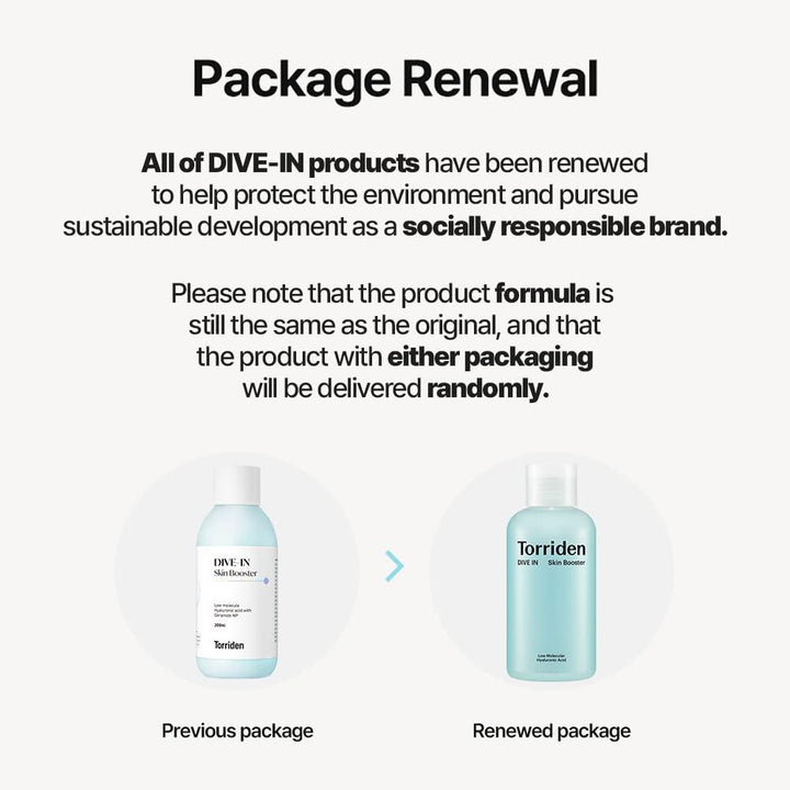 Torriden - DIVE-IN Low Molecule Hyaluronic Acid Skin Booster
