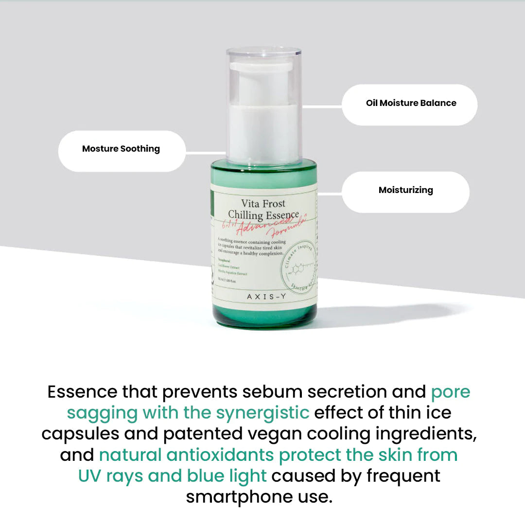 AXIS-Y Vita Frost Chilling Essence 50ml FOR REDNESS