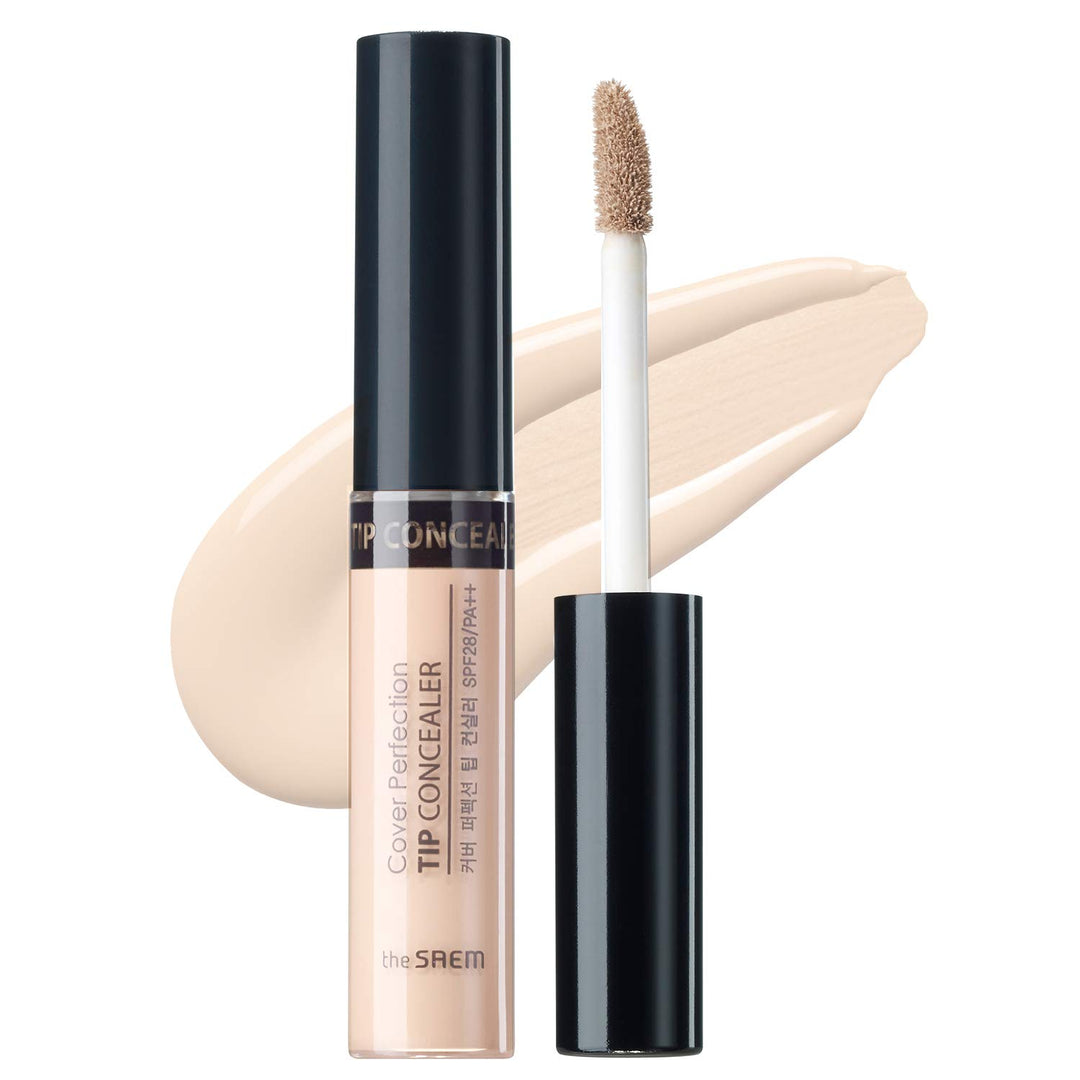 THE SAEM: COVER PERFECTION CONCEALER - 0.5.ICE BEIGE