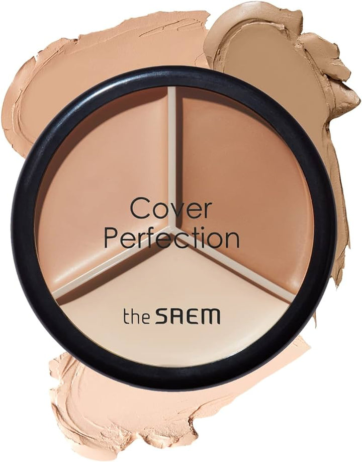 THE SAEM: COVER PERFECTION POT CONCEALER - 2.CONTOUR BEIGE