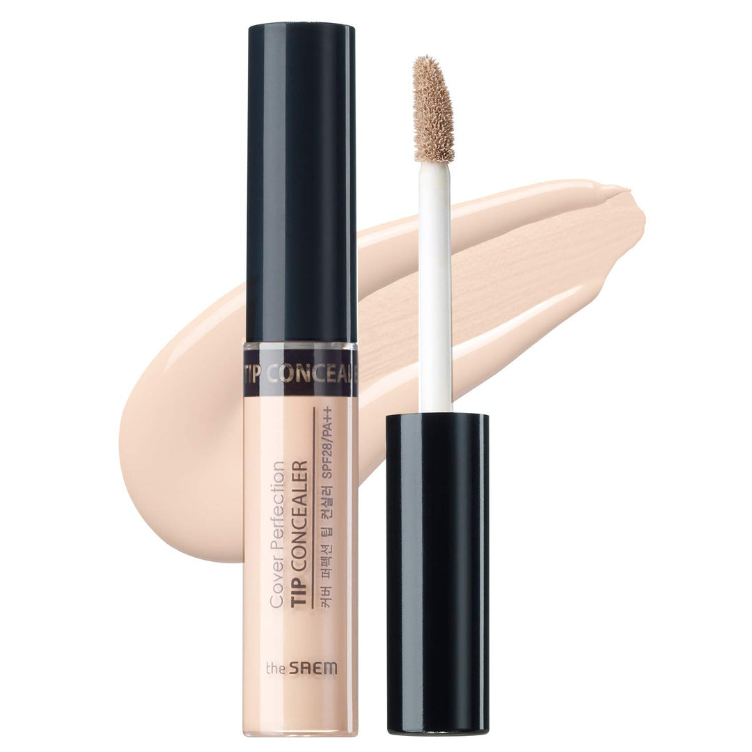 THE SAEM: COVER PERFECTION CONCEALER - 01.CLEAR BEIGE