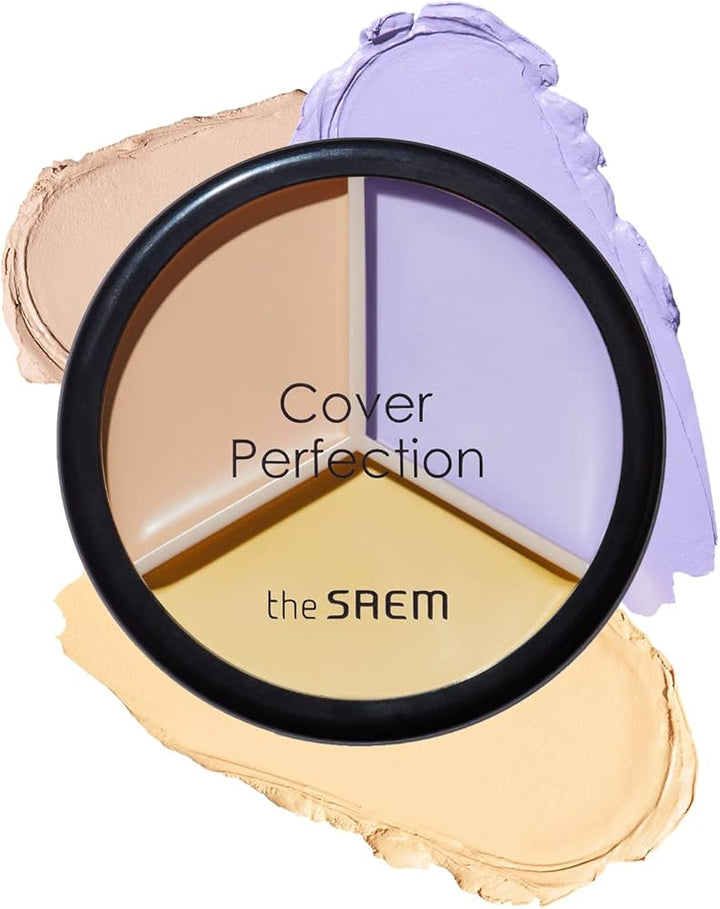 THE SAEM: COVER PERFECTION POT CONCEALER - 4.TONE UP BEIGE