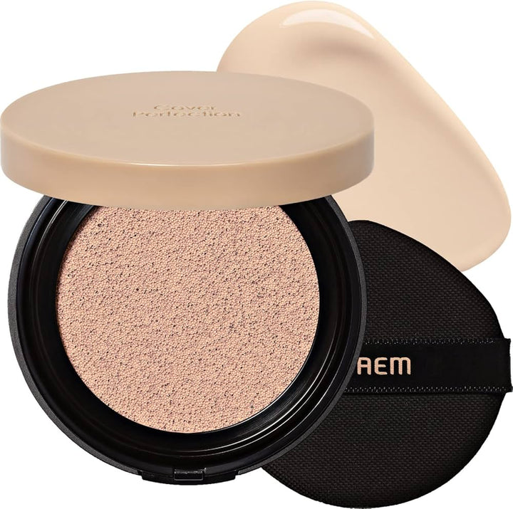 THE SAEM: COVER PERFECTION CONCEALER CUSHION - 2 RICH BEIGE