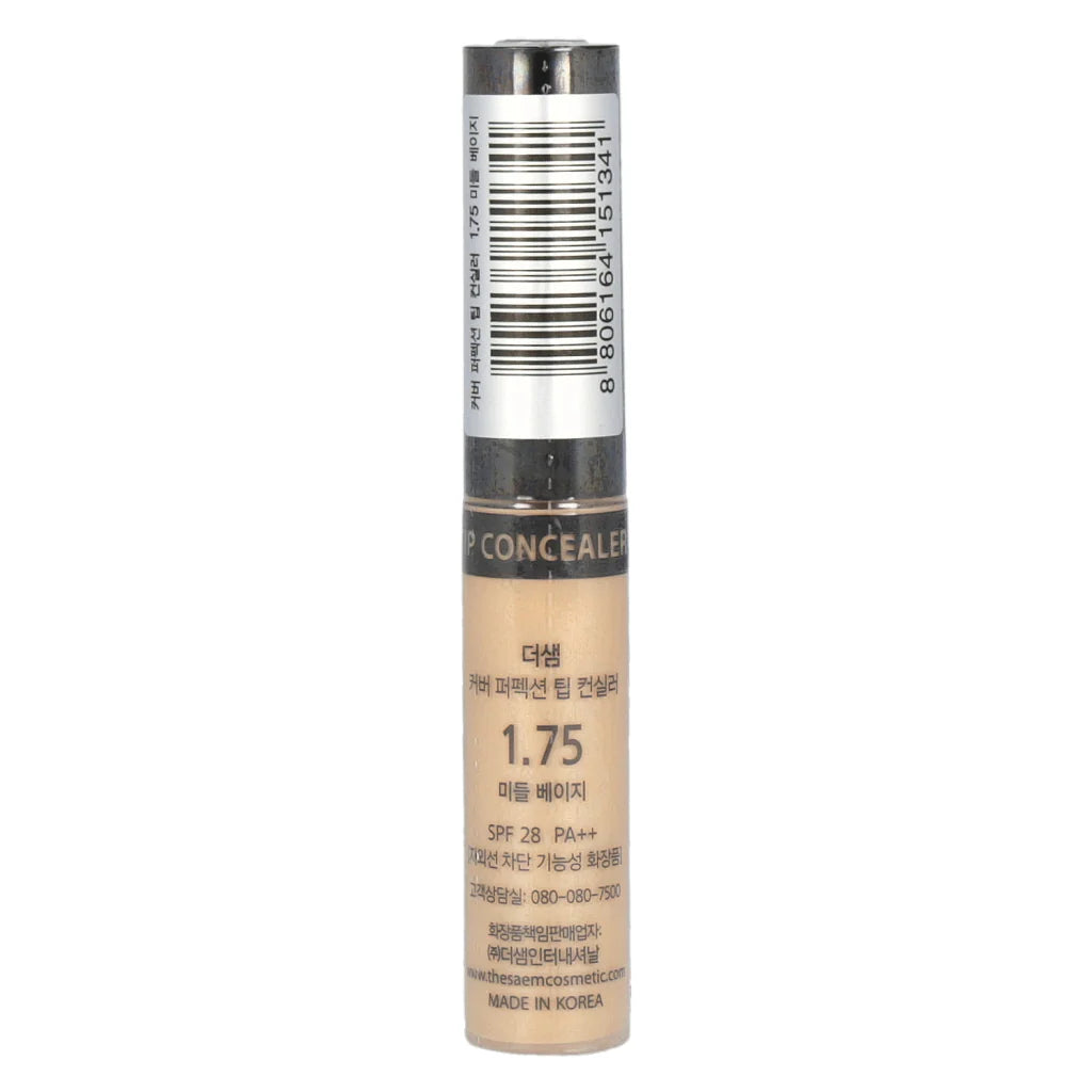 THE SAEM: COVER PERFECTION CONCEALER - 1.75.MIDDEL BEIGE