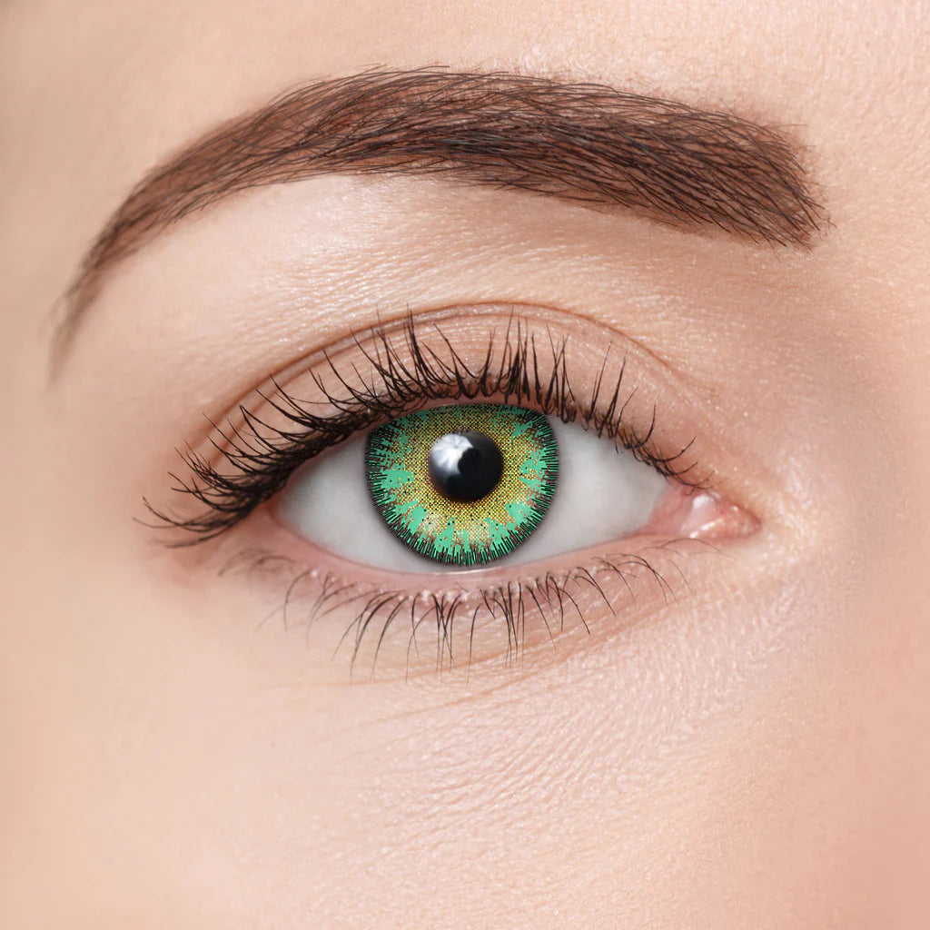 DONUT CONTACT LENS Aquatic Green D15