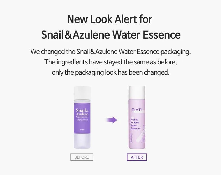 TIA'M - Snail & Azulene Water Essence