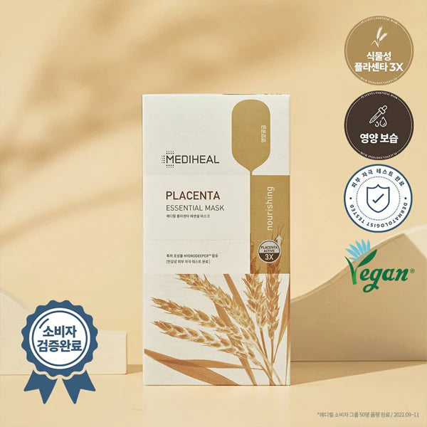 Mediheal Placenta Essential Mask 10 ea