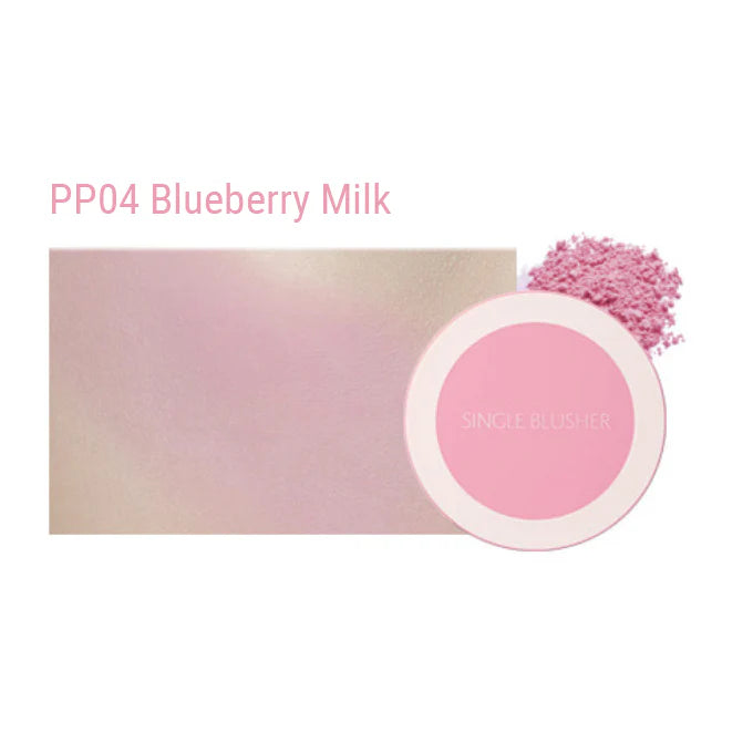 THE SAEM: SINGLE BLUSHER - PP04. BLUEBERRY MILK