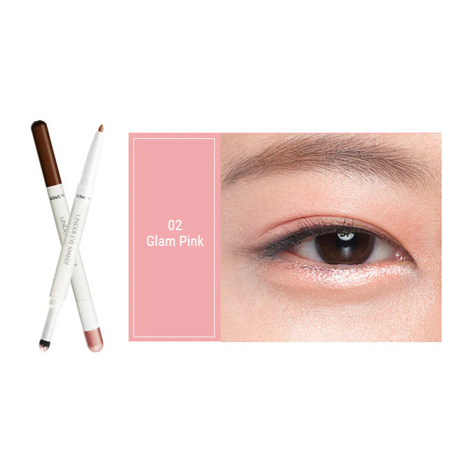 THE SAEM: UNDER EYE MAKER - 02.GLAM PINK