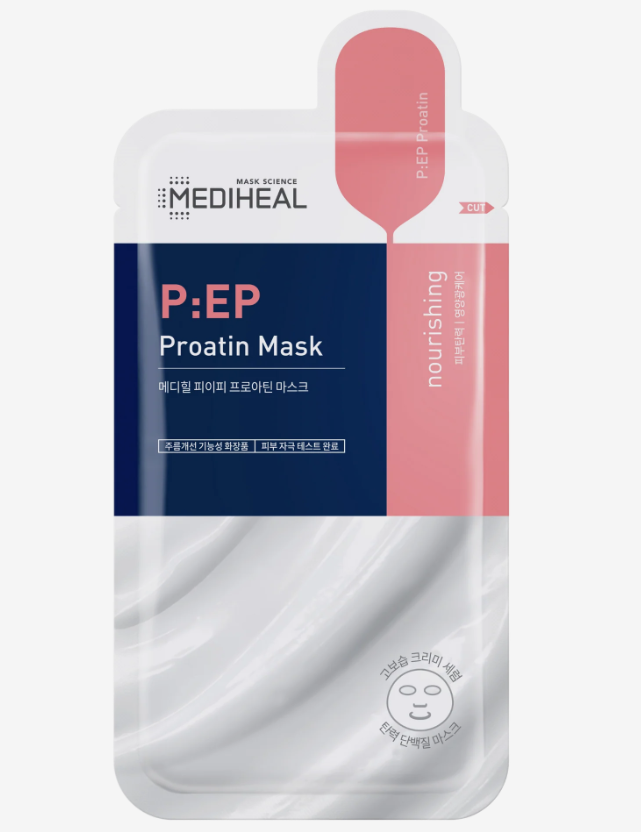 mediheal proatin mask p.ep nourishing mask