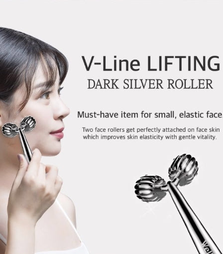 WellDerma - Face Lifting Dark Silver Roller