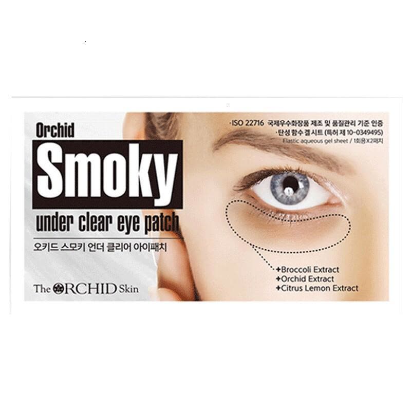 The ORCHID Skin - Orchid Smoky Under Clear Eye Patch Set