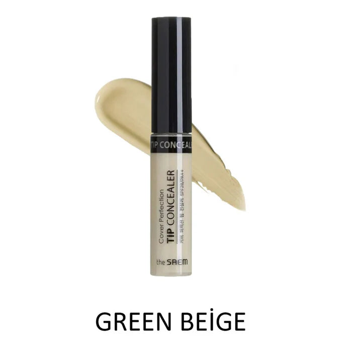THE SAEM: COVER PERFECTION CONCEALER - GREEN BEIGE