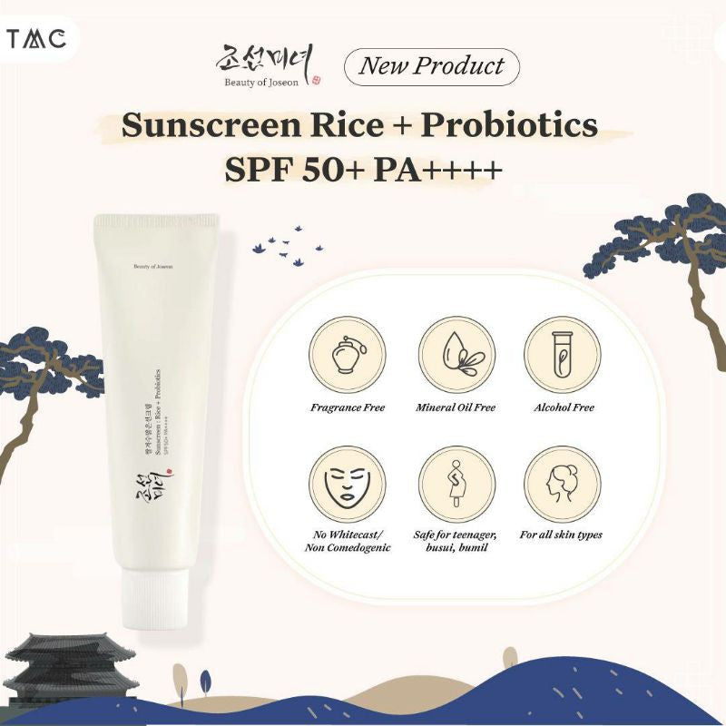 Beauty of Joseon Relief Sun : Rice + Probiotic SPF50+ PA++++ - 50ml