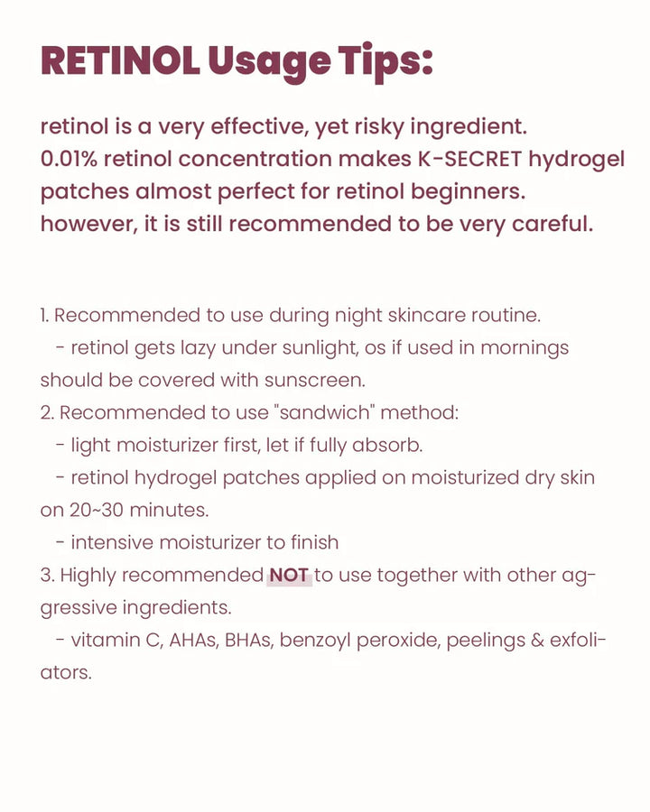 [KSECRET] Advanced Regenerating Eye Gel Patches
