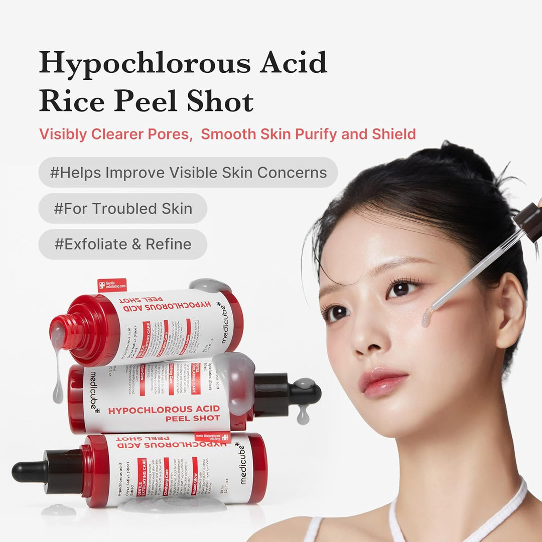 [Medicube] Hypochlorous Acid Rice Peel Shot 80ml