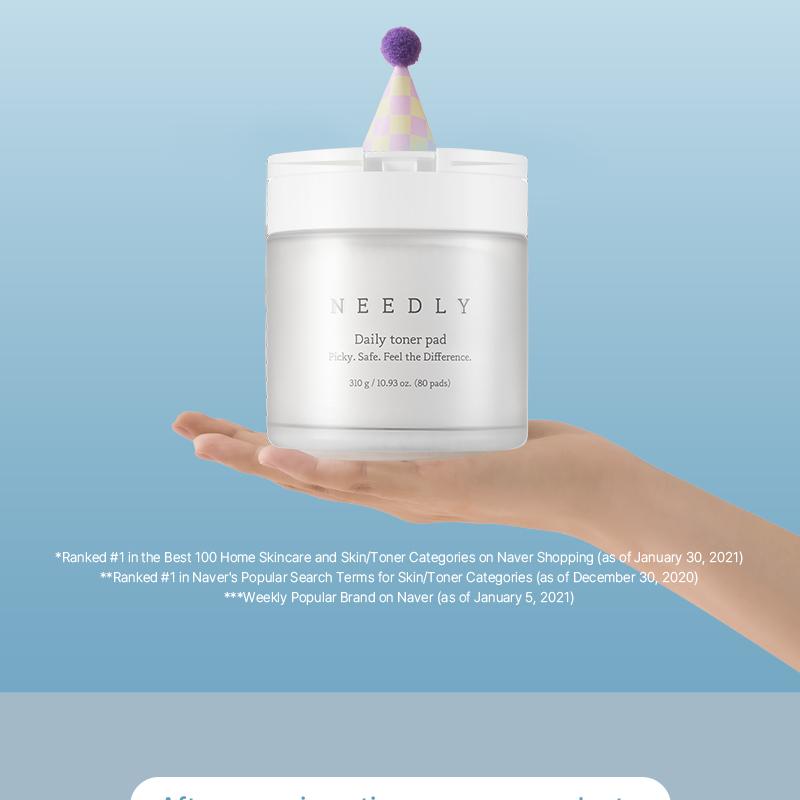 [NEEDLY] Daily Toner Pad (80 pads)