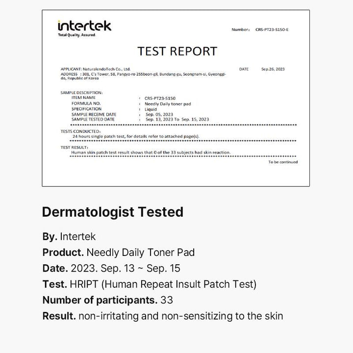 [NEEDLY] Daily Toner Pad (80 pads)