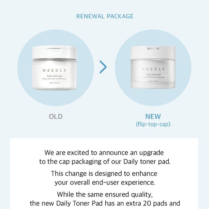 [NEEDLY] Daily Toner Pad (80 pads)