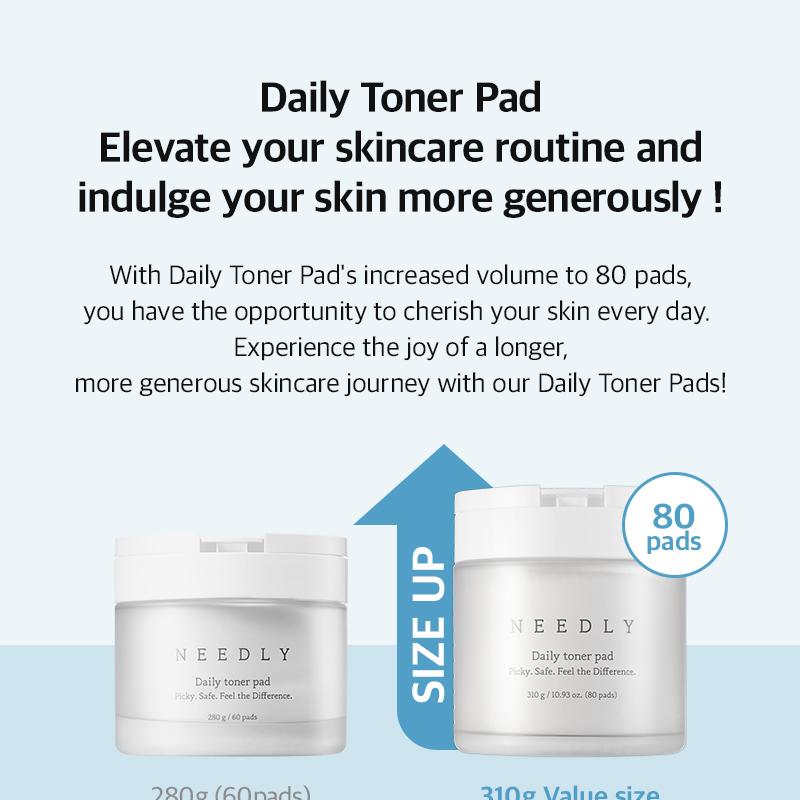 [NEEDLY] Daily Toner Pad (80 pads)