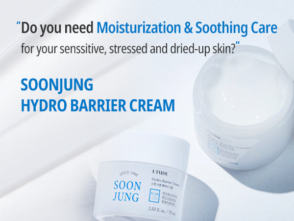 [Etude] Soon Jung Hydro Barrier Cream 75ml (2021)