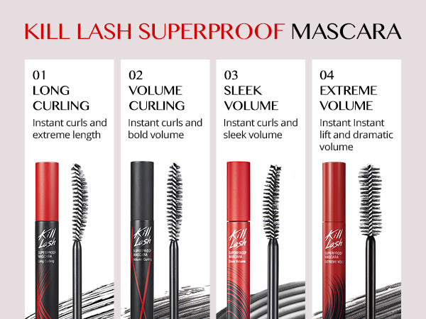 CLIO - Kill Lash Superproof Mascara NEW - #04 Extreme Volume