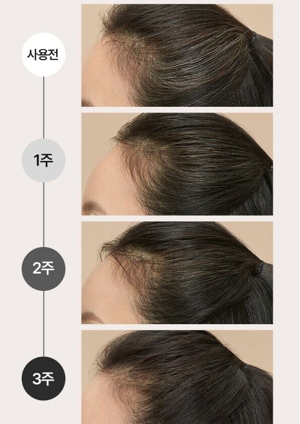 [Ryo] Double Effector Hair Loss Care For Gray Hair Black Shampoo 543ml