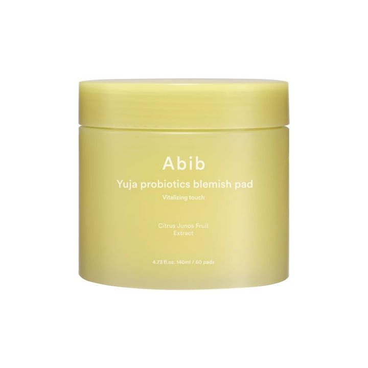 [Abib] Yuja Probiotics Blemish Pad Vitalizing Touch (60ct)