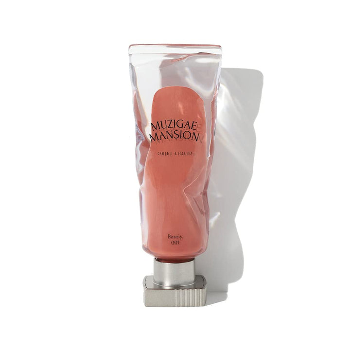 MUZIGAE MANSION Objet Liquid Makeup Vivid Glow Vegan Lip Tint (BARELY) 0.20 Fl Oz (Pack of 1)