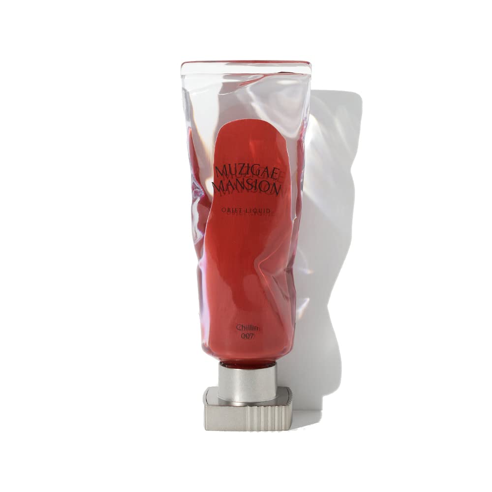 MUZIGAE MANSION Objet Liquid Makeup Vivid Glow Vegan Lip Tint (CHILLIN) 0.20 Fl Oz (Pack of 1)