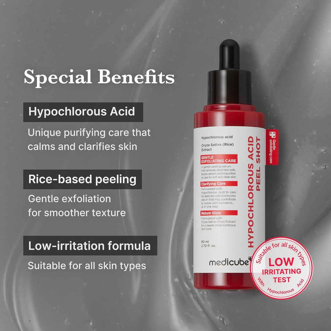 [Medicube] Hypochlorous Acid Rice Peel Shot 80ml