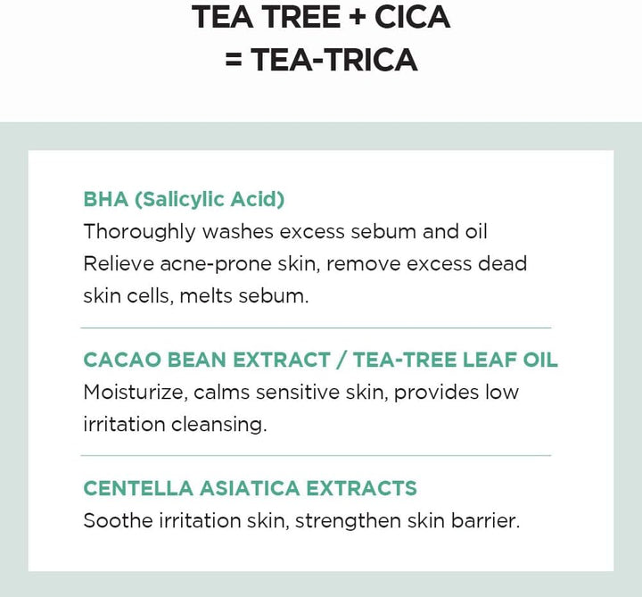 [SKIN1004] Madagascar Centella Tea-Trica BHA Foam 125ml