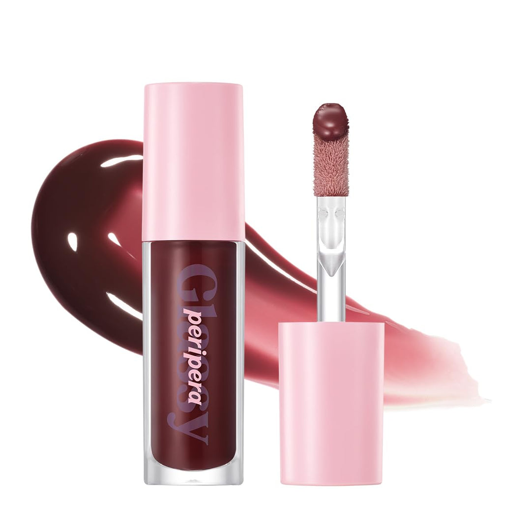 Peripera Ink Glasting Lip Gloss | Non-Sticky, High-Shine, 4XL Wand For Easy Application, Comfortable, Plumping, Fuller-Looking Lips, Moisturizing, Long-Lasting, Vegan (006 MADE IT)