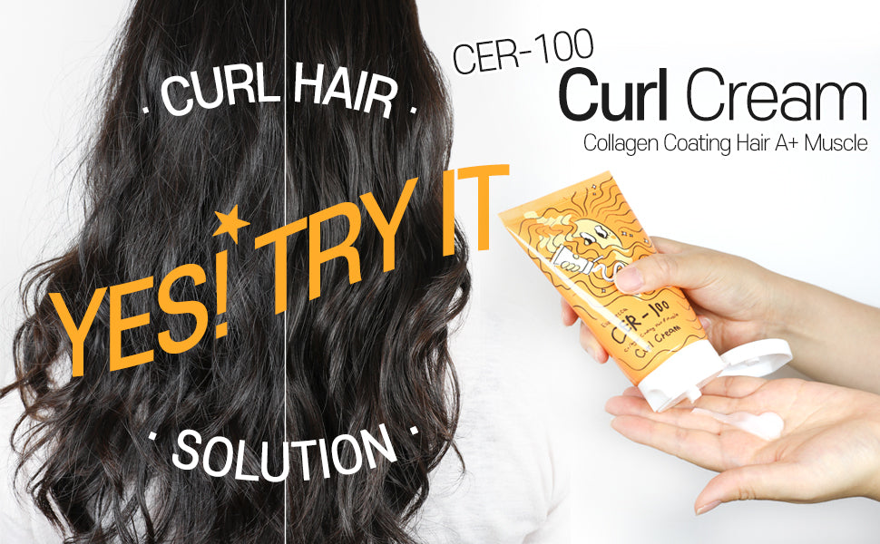 Elizavecca - Cer-100 Collagen Coating Hair A+ Muscle Curl Cream