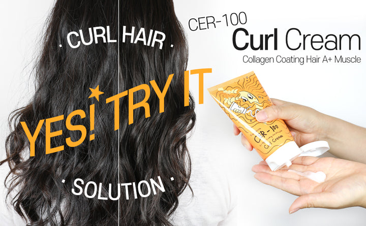 Elizavecca - Cer-100 Collagen Coating Hair A+ Muscle Curl Cream