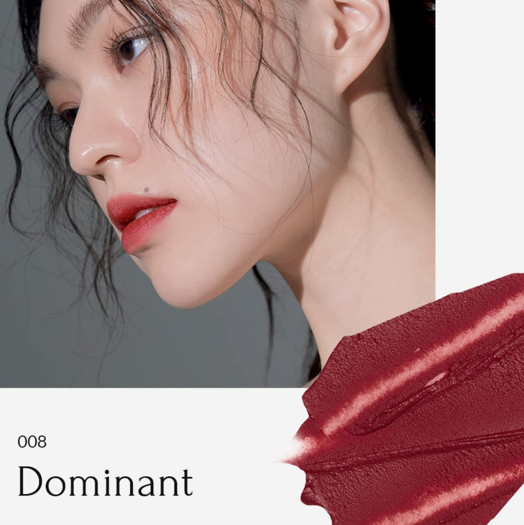 MUZIGAE MANSION Objet Liquid Makeup Vivid Glow Vegan Lip Tint (DOMINANT) 0.20 Fl Oz (Pack of 1)