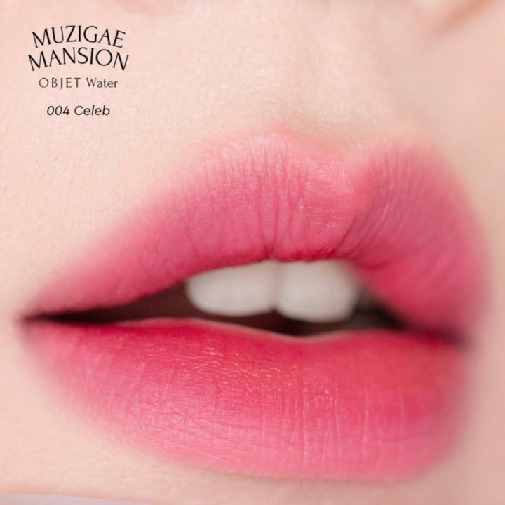 MUZIGAE MANSION Objet Water Makeup Soft Matte Vegan Lip Tint (CELEB)