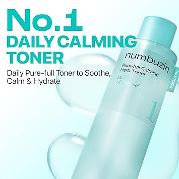 [numbuzin] No.1 Pure-Full Calming Herb Toner 300ml