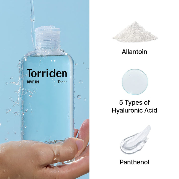 [Torriden] DIVE-IN Low molecule Hyaluronic acid Toner 60ml