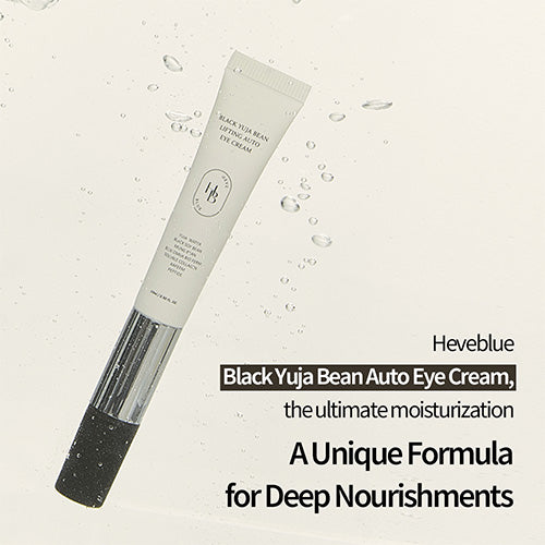 [HEVEBLUE] Black Yuja Bean Lifting Auto Eye Cream 15ml