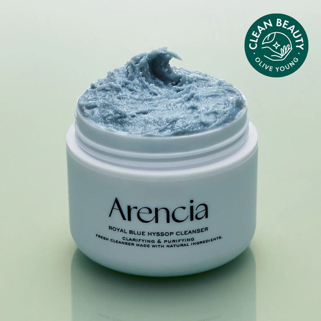 [ARENCIA] FRESH BLUE HYSSOP RICE MOCHI CLEANSER 120G
