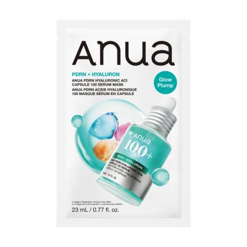[ANUA] [1EA] PDRN HYALURONIC ACID CAPSULE 100 SERUM MASK 23ml