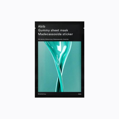 [Abib] GUMMY SHEET MASK MADECASSOSIDE STICKER (2023)
