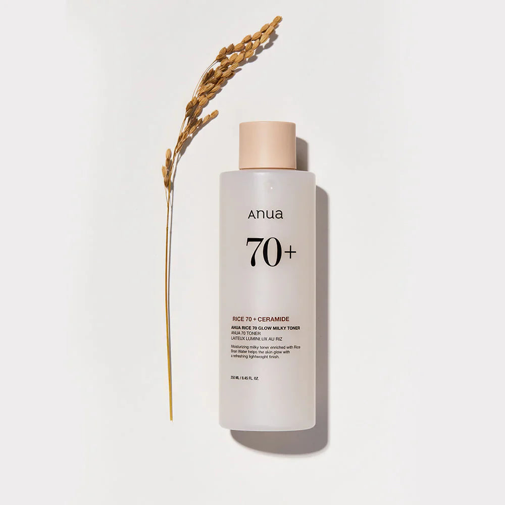 [ANUA] RICE 70 GLOW MILKY TONER 250ml