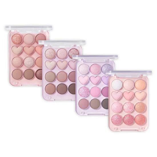 colorgram - Pin Point Eyeshadow Palette #02 Pink + Mauve