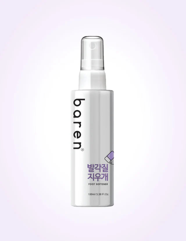 [BAREN]Foot Exfoliant Softeners Callus Remover Foor Spray 100ml